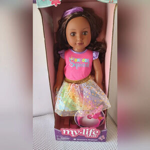 My Life As Unicorn Trainer 18" posable doll NWT